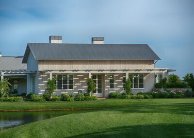 An exterior photo pf the Gallo residence in Healdsburg, CA