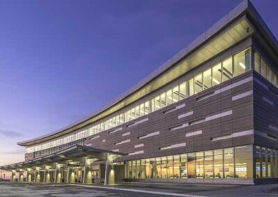 building with dri-design panels