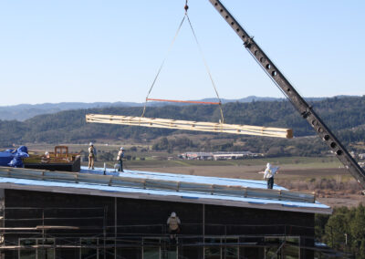 installation of metal roof