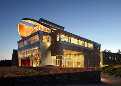 Metal Roof on a winery